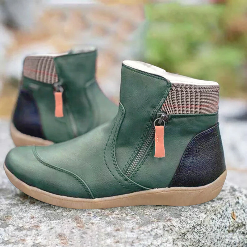 Classic Orthopedic Boots with Timeless Style