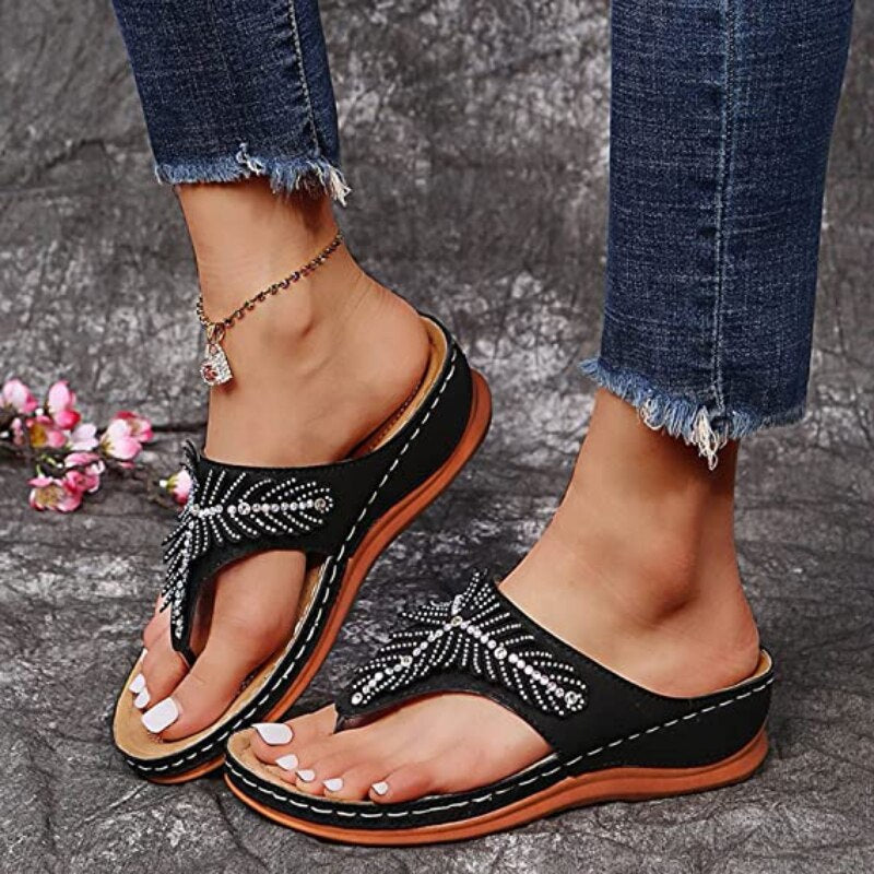Classic Orthopedic Sandals with Timeless Style