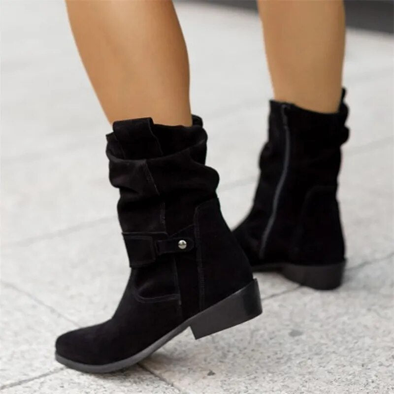 Classic Orthopedic Boots with Timeless Style