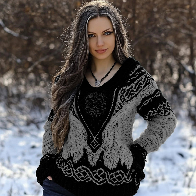 Gracefully Designed Sweater