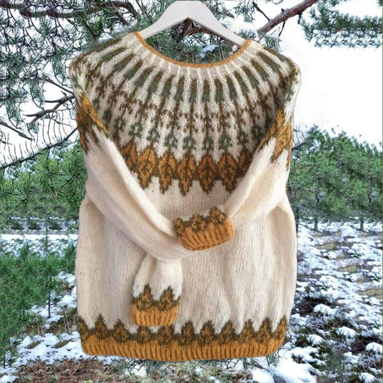 Gracefully Designed Sweater