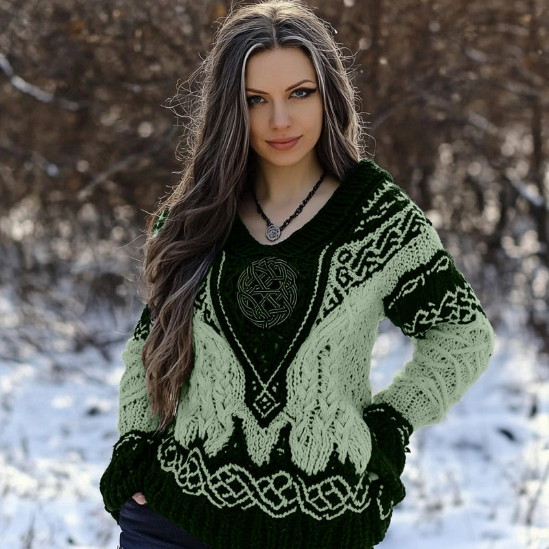 Gracefully Designed Sweater