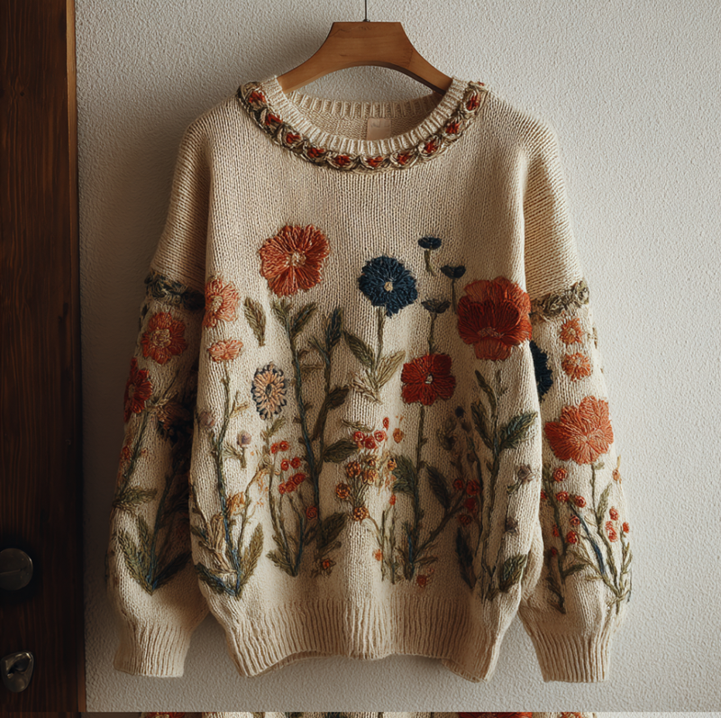 Timeless Vintage Style Sweater
