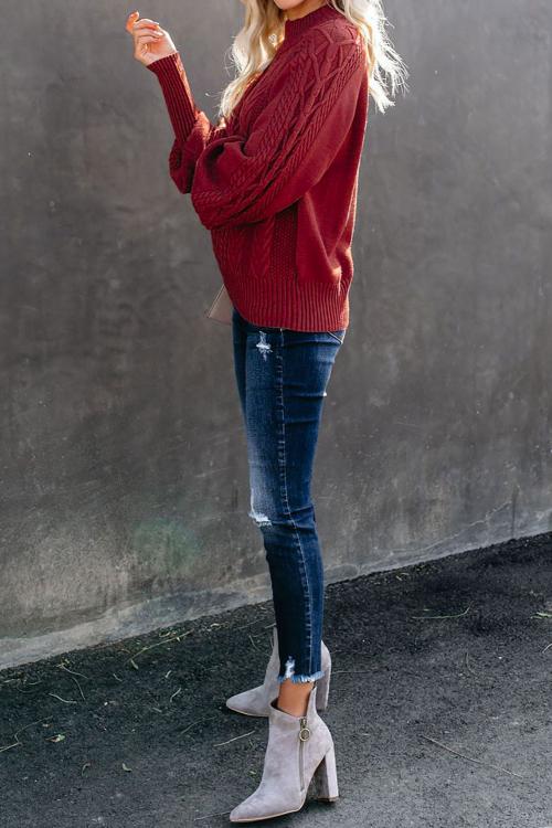 Gracefully Designed Sweater