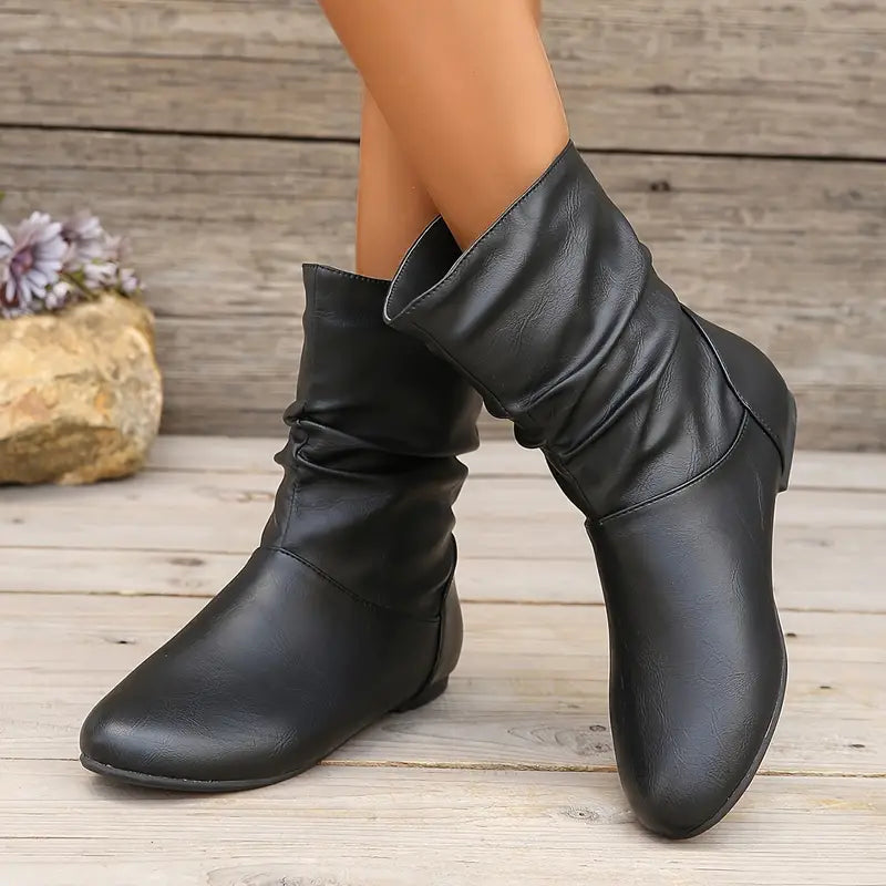 Chic Orthopedic Boots with Unique Design