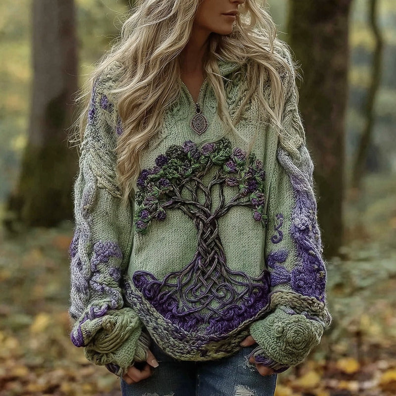 Gracefully Designed Sweater