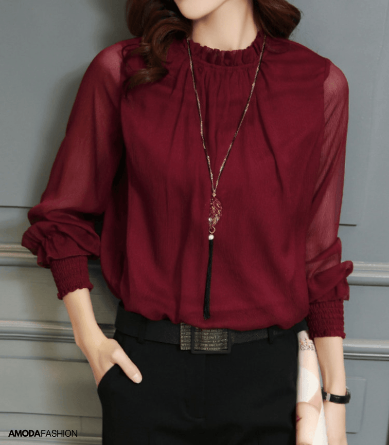 Timeless Vintage Style Blouse