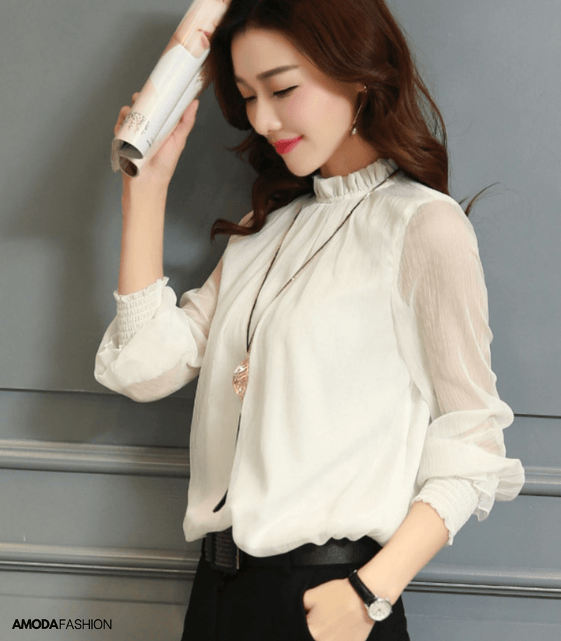 Timeless Vintage Style Blouse