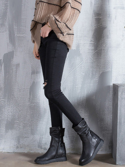Graceful Orthopedic Boots for Modern Look