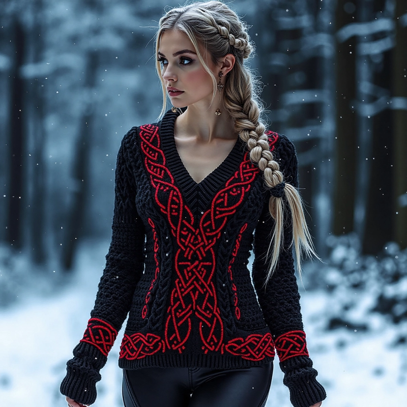 Classic Designed Sweater