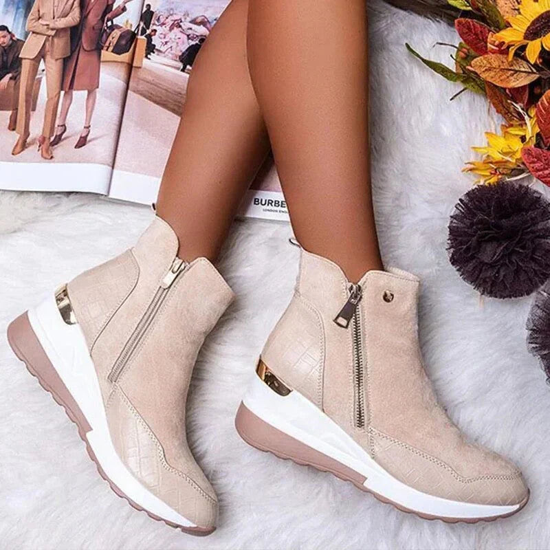 Chic Orthopedic Boots with Unique Design