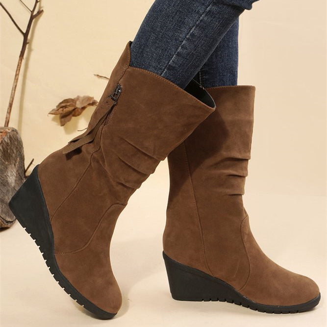 Chic Orthopedic Boots with Unique Design