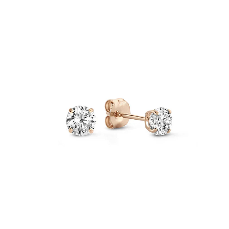 Tears of the Moon Stone Stud Earrings