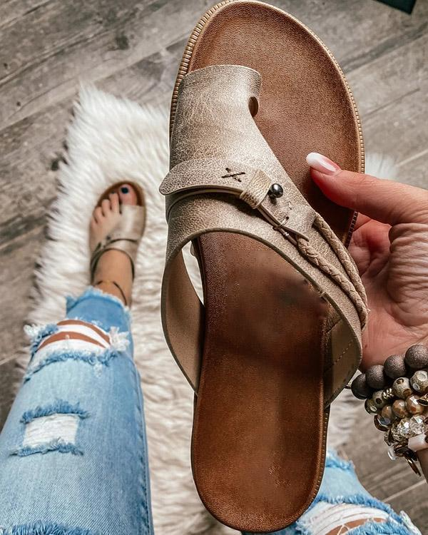 Vintage Inspired Orthopedic Sandals