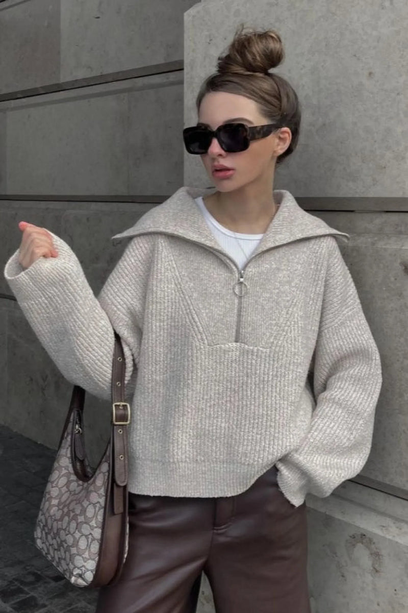 Gracefully Designed Sweater