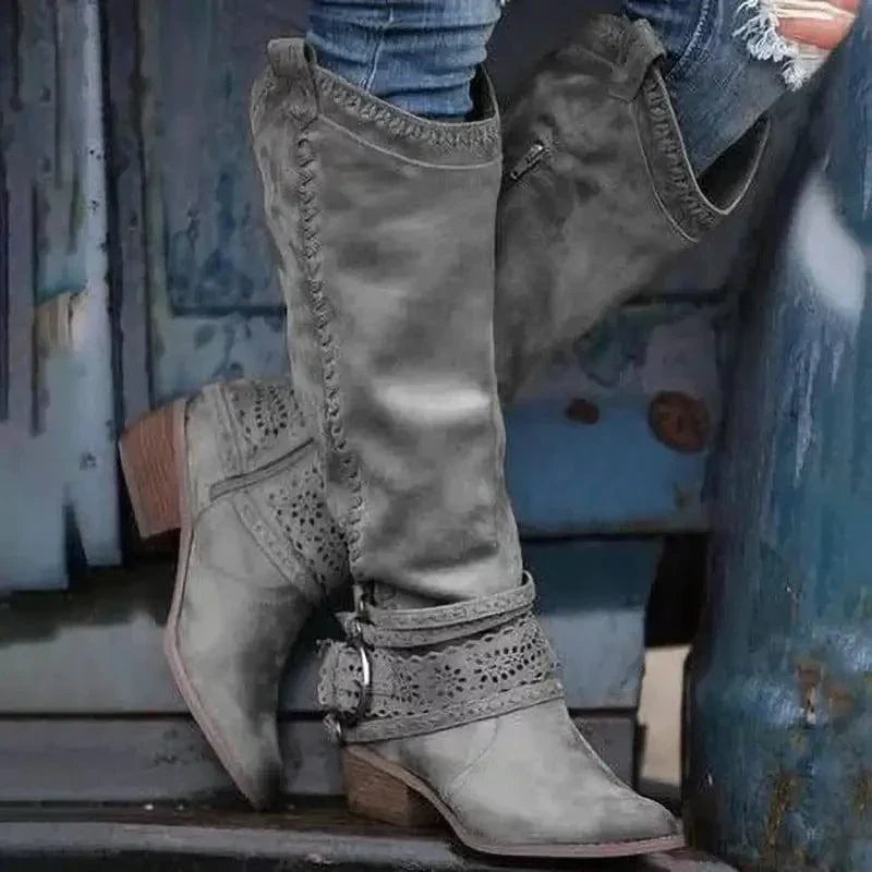 Vintage Inspired Orthopedic Boots