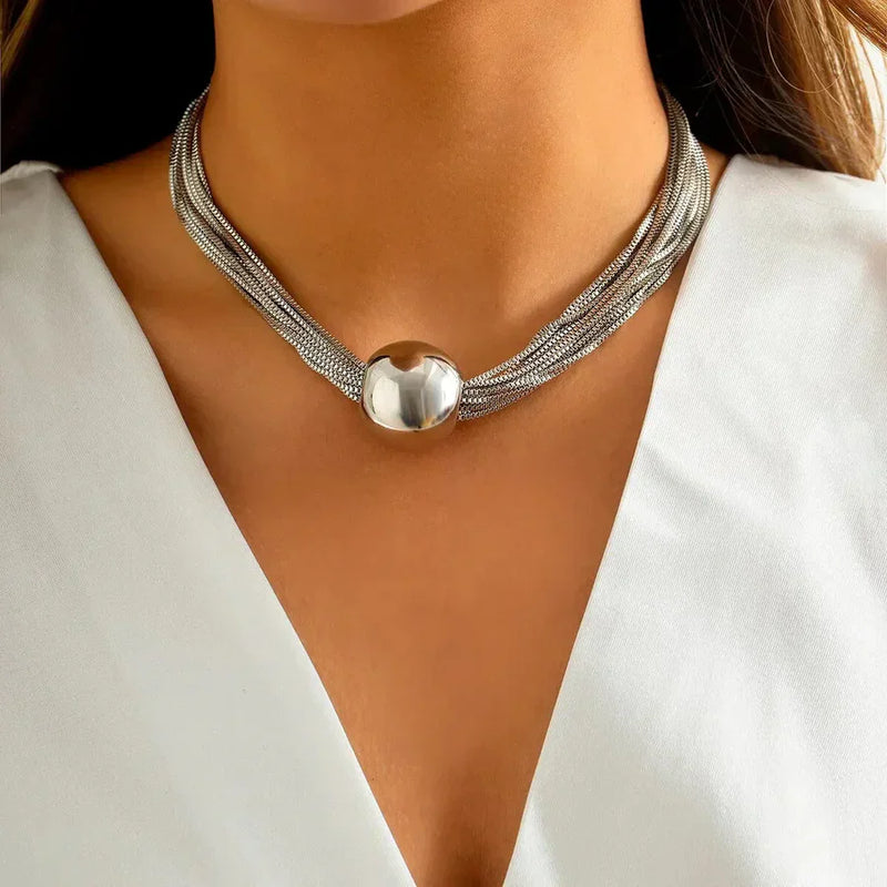 Gold Statement Necklace