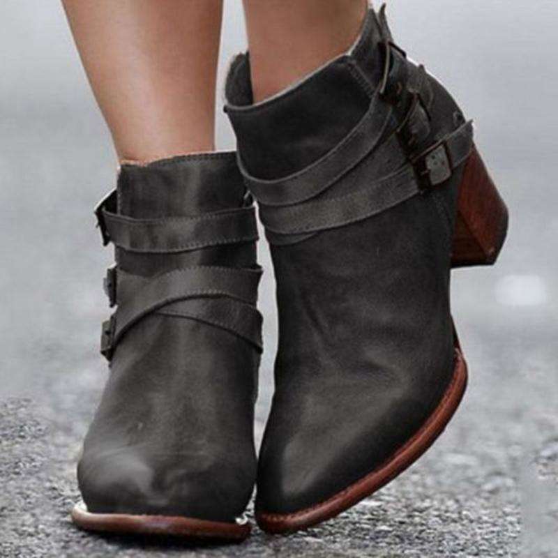 Vintage Inspired Orthopedic Boots