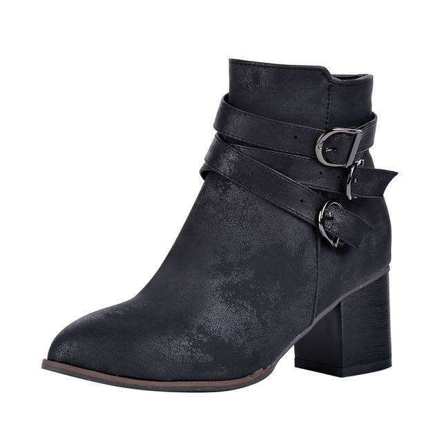 Vintage Inspired Orthopedic Boots