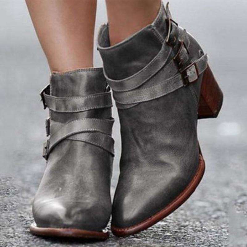 Vintage Inspired Orthopedic Boots