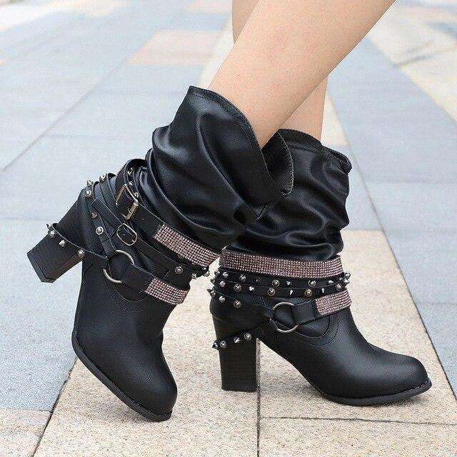 Vintage Inspired Orthopedic Boots