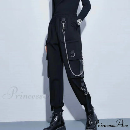 Black With Chain