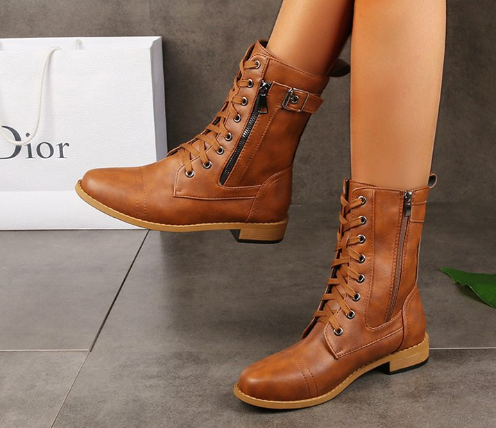 Classic Orthopedic Boots with Timeless Style