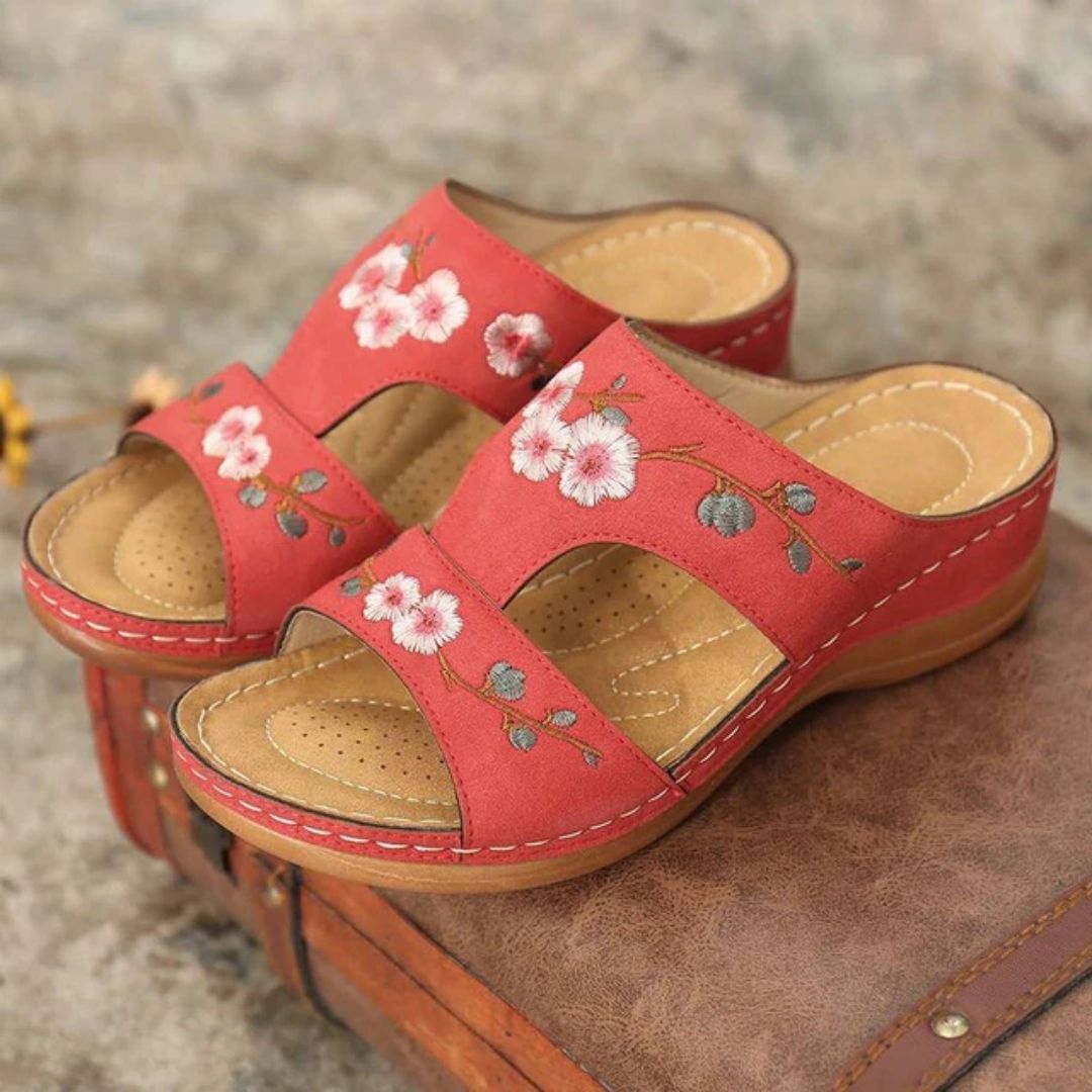 Vintage Inspired Orthopedic Sandals