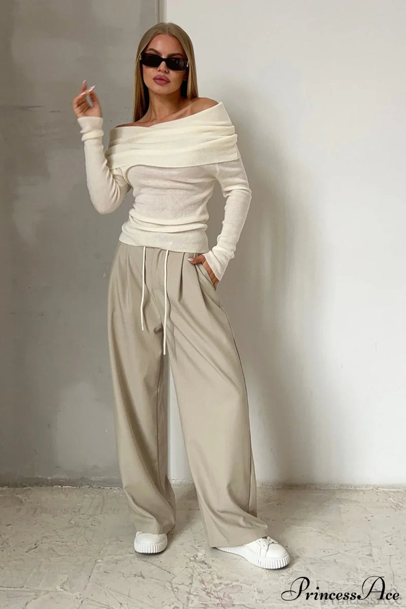 Gracefully Designed Pullover