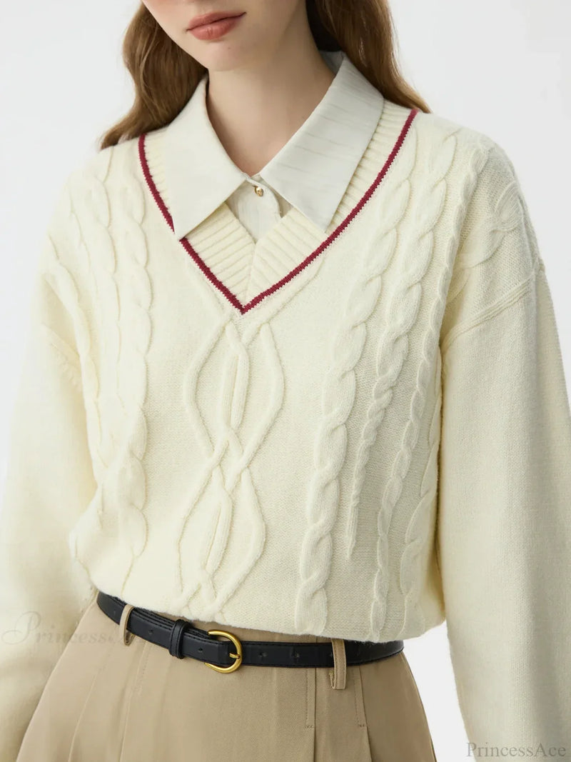 Gracefully Designed Sweater