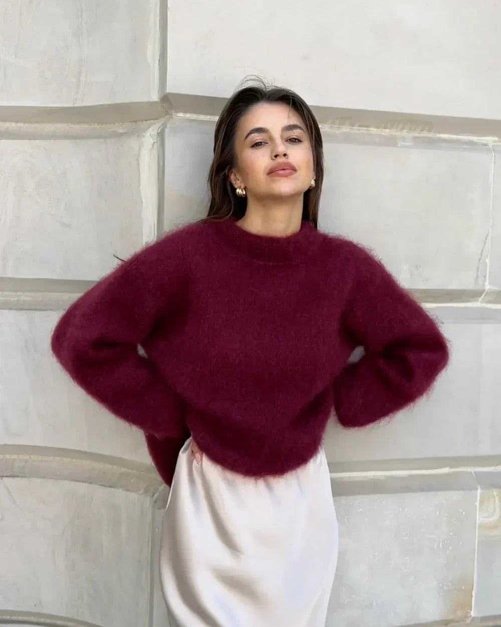 Gracefully Designed Sweater