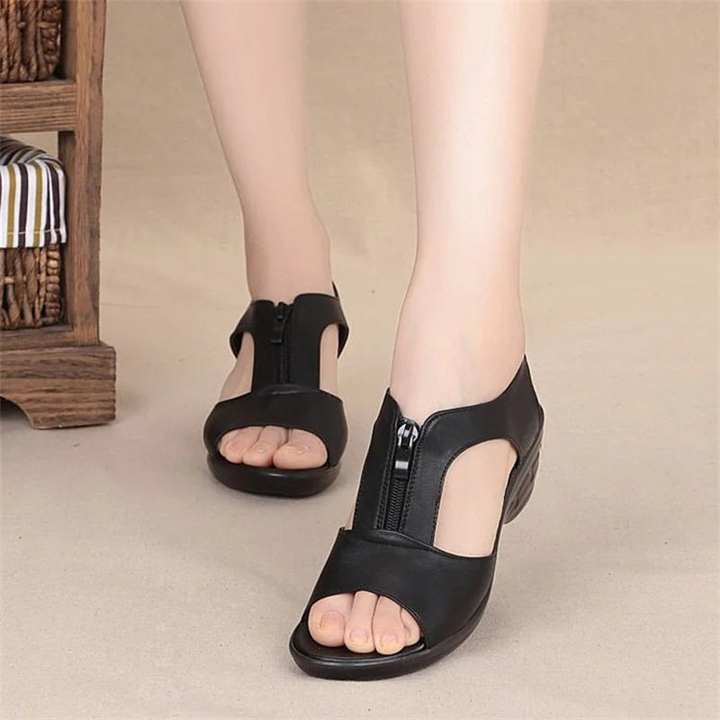 Vintage Inspired Orthopedic Sandals