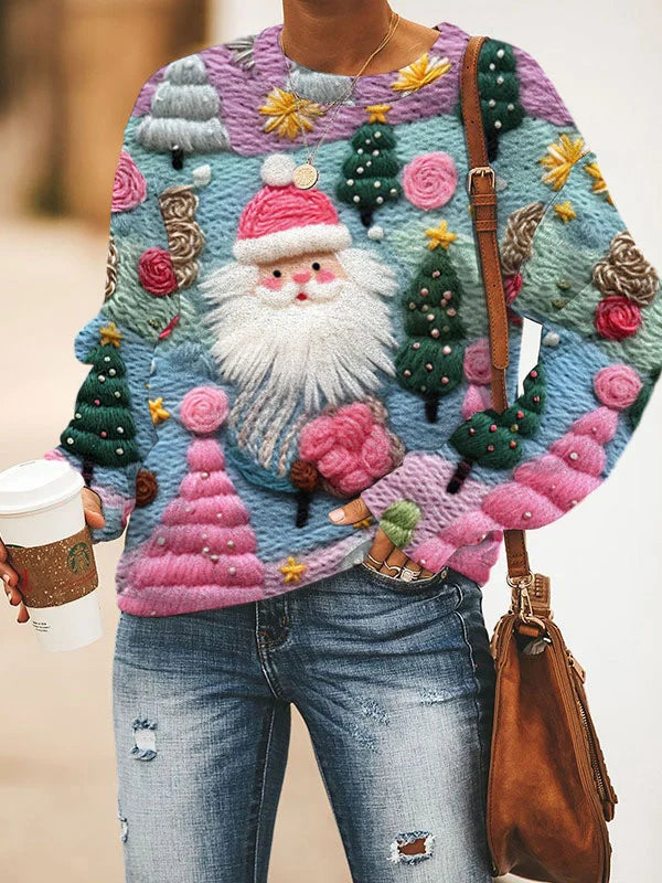 Santa Claus purple