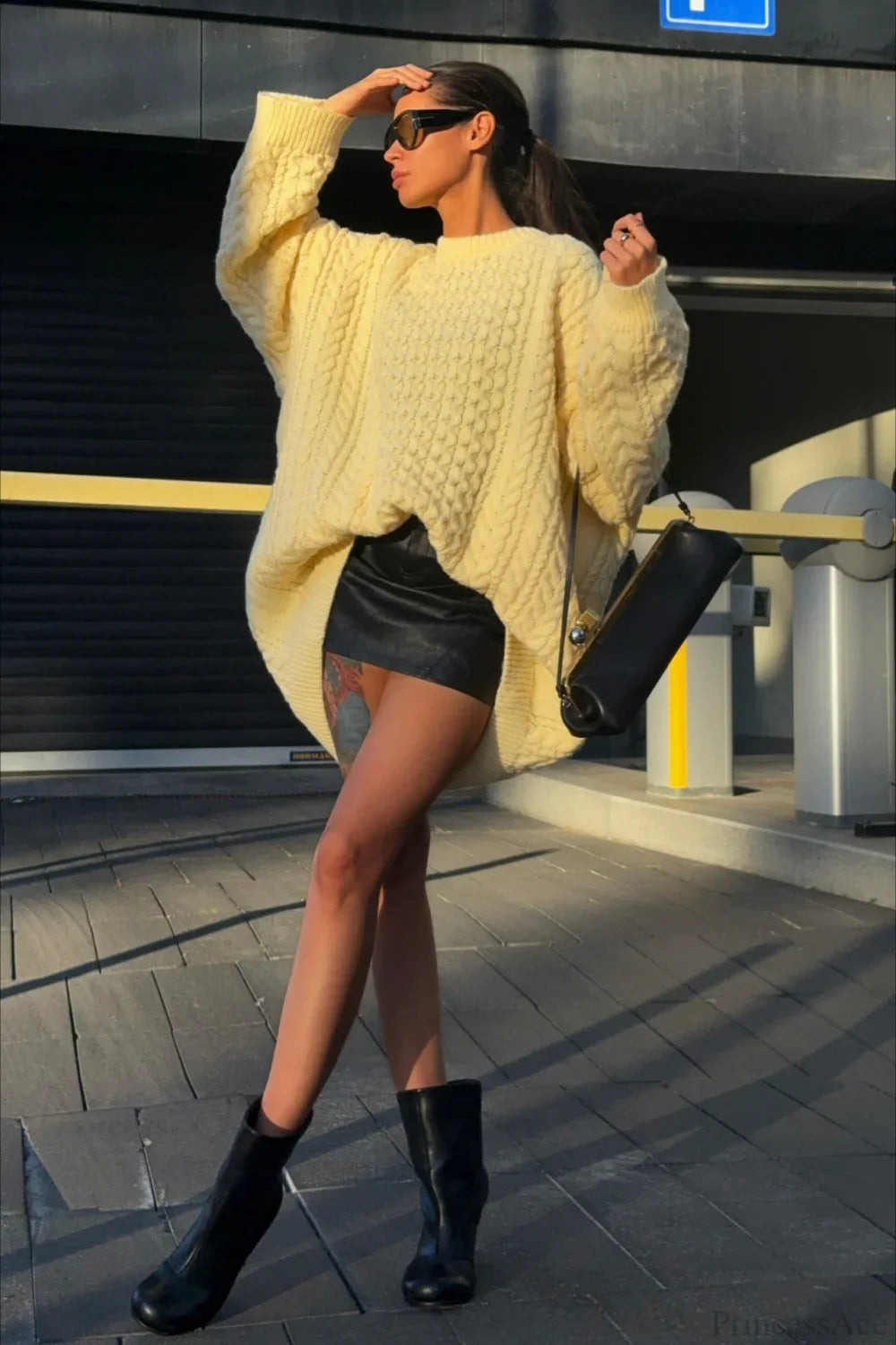 Gracefully Designed Sweater