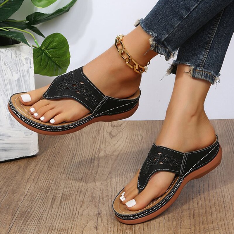 Vintage Inspired Orthopedic Sandals
